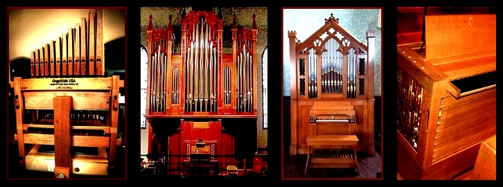 Four organs to be
              used at First Pres on May 4th 2026