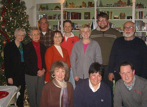 Winter social, January 2014,
                        participants