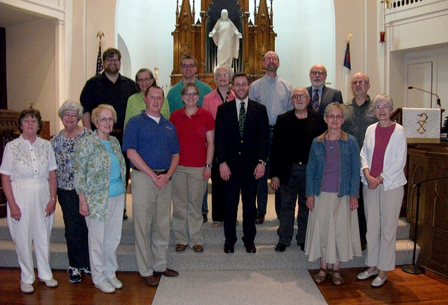 Installation at Emanuel Lutheran, 2015