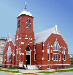 Central Presbyterian, Owensboro, exterior of church
