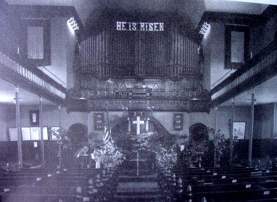 Chancel from early 1900s