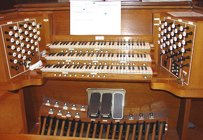 St. Mark's Lutheran current console