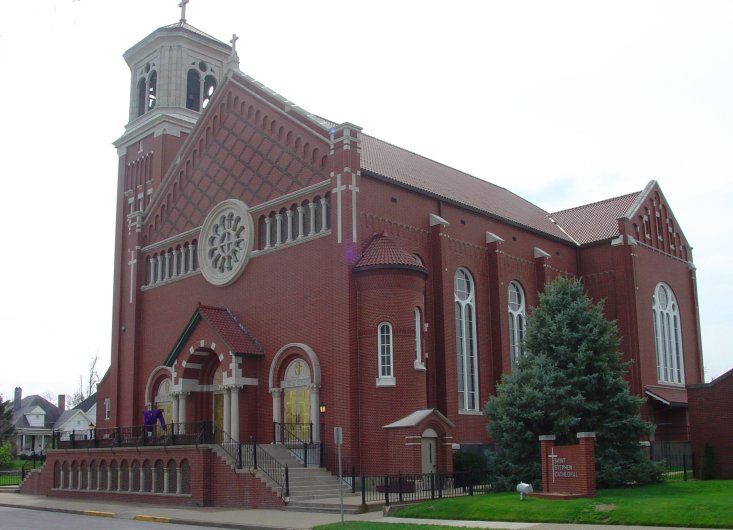 exterior of St. Stephen's Cathedral, Owensboro